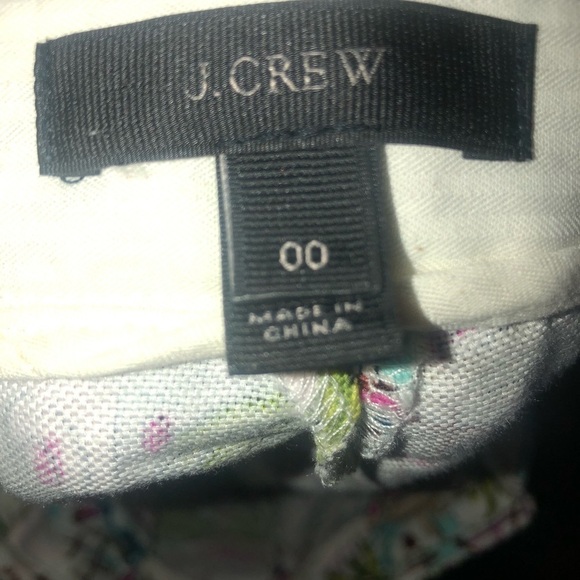 J. Crew Harbor Print Sailor Shorts Size 00 - Picture 6 of 13